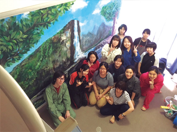 学外アートプロジェクト「レオパレス21アートルームプロジェクト」