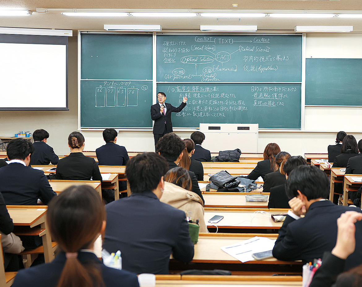 A scene from a career development class.